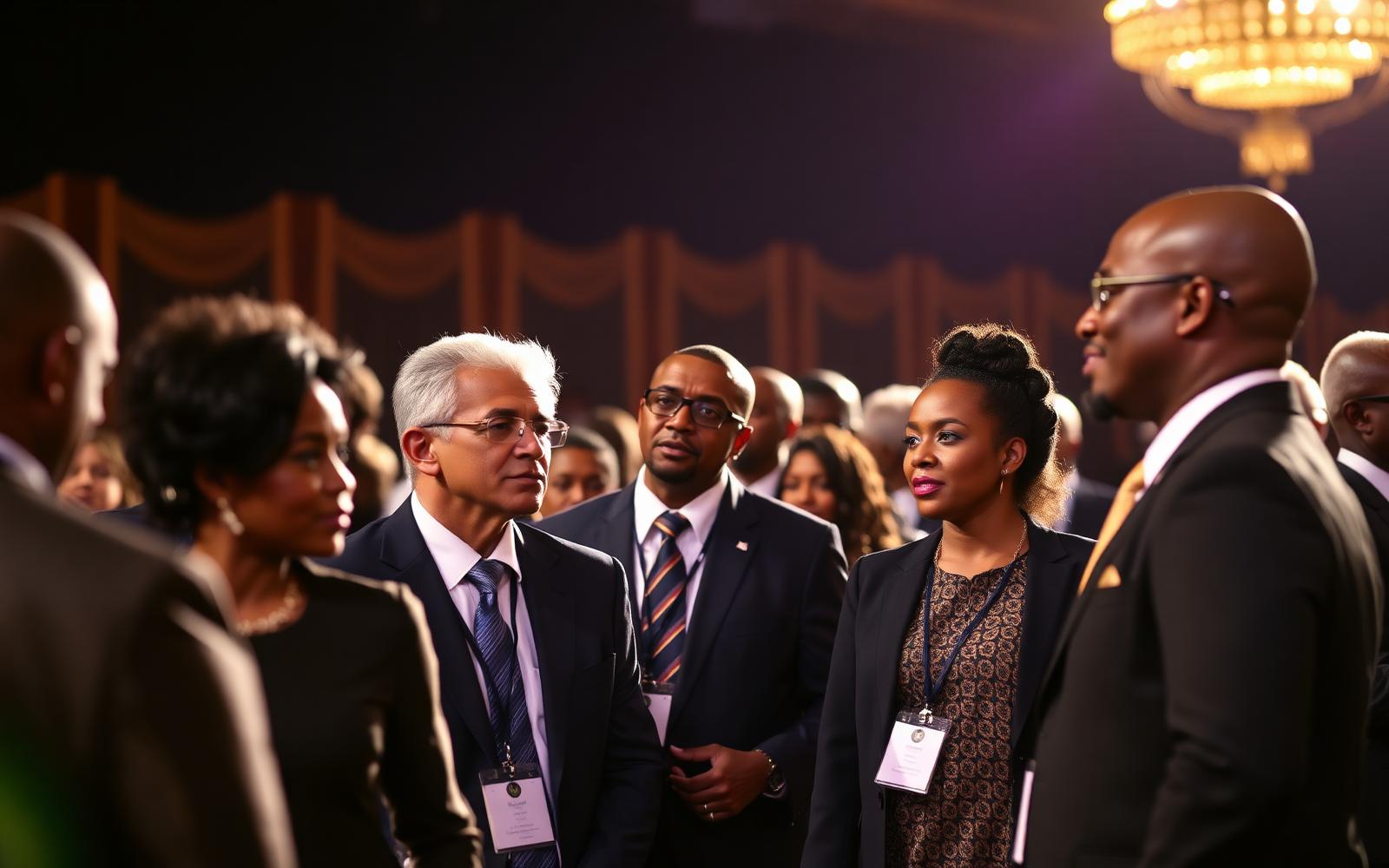 Global delegates networking